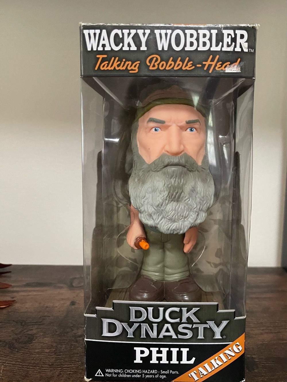 Duck Dynasty Talking Wacky Wobbler Bobble-Head - Gray Beard
